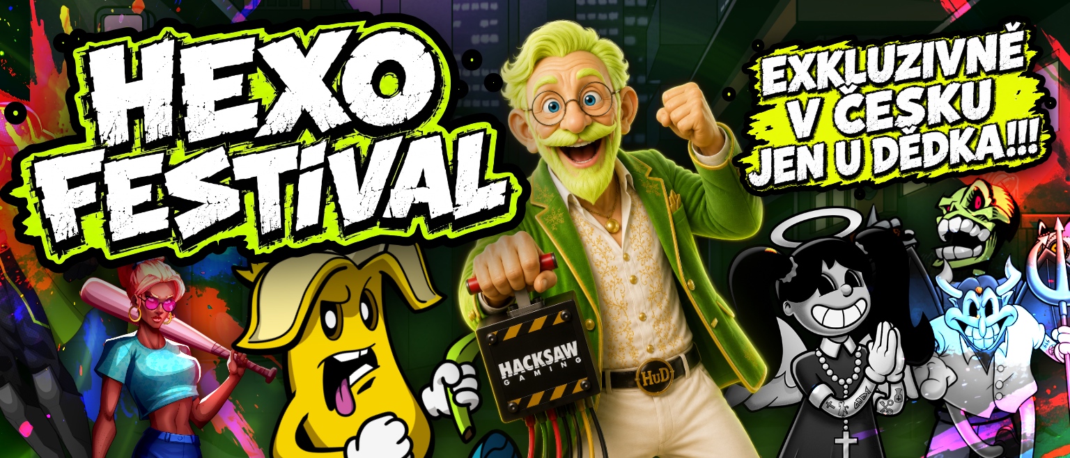 🔥🎰 HEXOFESTIVAL je tady! 🎰🔥